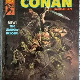 Savage Sword of Conan 6, June 1975, Alex Nino, Sonny Trinidad, Roy Thomas