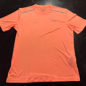 Under Armour Men's Orange The Tech Tee Loose Fit Size M