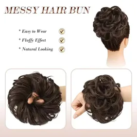 Freshen scrunchie hair piece scruffy bun rrp £20 each 