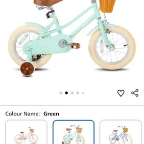 Brand new kids bike put together to ensure everything is there, suit age 2 to 5 yrs perfect birthday