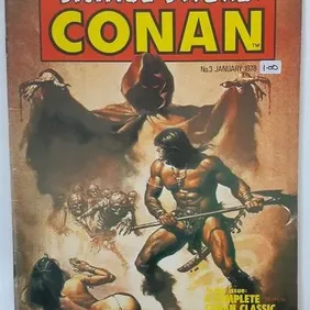 Savage Sword of Conan No. 3 January 1978, Buscema, Thomas, Alcala, UK version