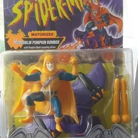 Spiderman: Motorised Hobgoblin Pumpkin Bomber, Toy Biz, 1995