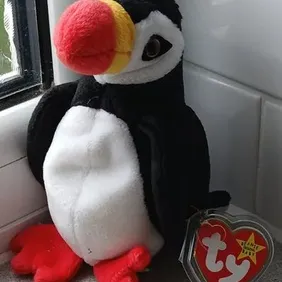 Puffer the Puffin, TY Beanie Baby, 1997
