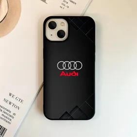 Cover iPhone Case Audi Black Sport Car For All iPhone Type | iPhone 15