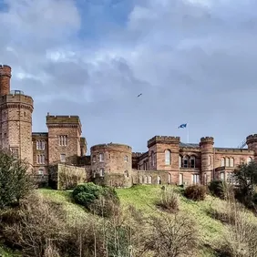 Inverness Castle Scotland - Photographic Print Greetings Card