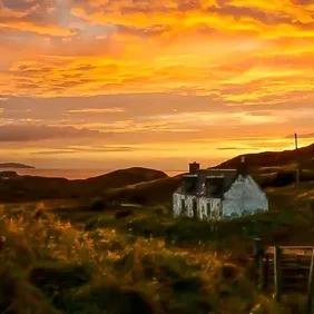 Rannoch Moor Scotland - Photographic Print Greetings Card