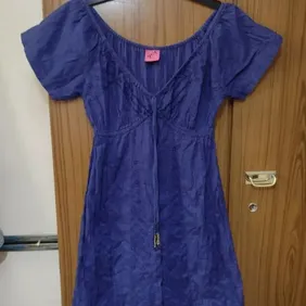 Pretty purple dress from george size 8 Nice purple dress knee length has lots of beads and sequins o