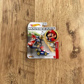 Mario Kart Hot Wheels - New Sealed Mario Standard Kart Collectible.  Grab the must-have Mario Kart H