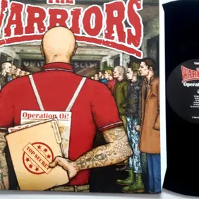 The Warriors - Vintage Punk Band LP Vinyl Record - Rare Collectible