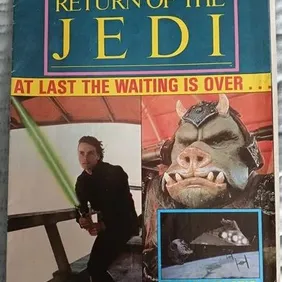 Star Wars, Return of the Jedi, Fold-out Info and Poster Sheet 1, 1983