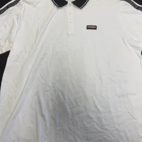 McKenzie men's white polo shirt 4xl