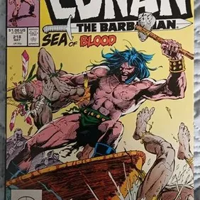 Conan the Barbarian 218: Marvel Comics, May 1989