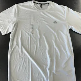 Adidas XL White gym top