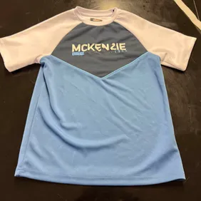 McKenzie Boys Blue/White T-Shirt Size 12-13 Years