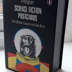 100 PENGUIN SCIENCE FICTION POSTCARDS, boxed