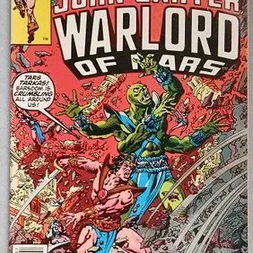 John Carter Warlord of Mars 14: Marvel Comics, July 1978