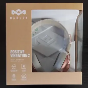 Marley Champion Positive Vibration 2 Wireless Headphones - Sustainable SoundEco-friendly listening e