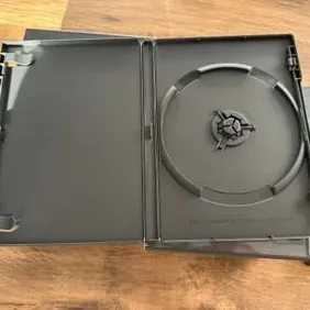 Single DVD Case Holder - CD/DVD Black
