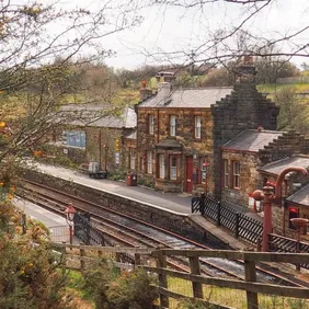 Goathland Station North Yorkshire - Photographic Print Greetings Card