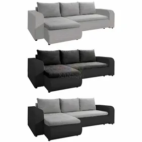 Universal Berlin Polyester Side Sofa Bed With Storage (3 Colours)