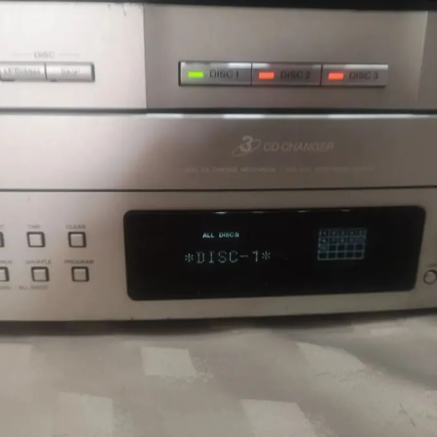 Sony Hi FI separates all X770 series comprising Amplifier, Triple CD