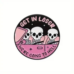 Pin Badge 025 - Loser Skeletons