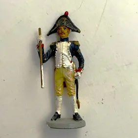 This Vintage Hand Painted Lead Soldier would seem to be of Antique French origin. It is well designe