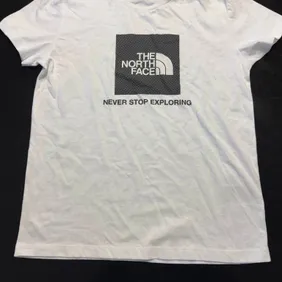 The North Face Boys White T-Shirt Size XL