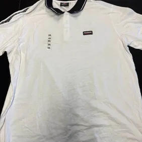 McKenzie White Polo XXL