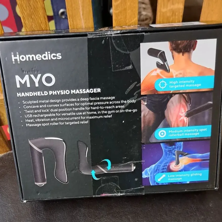 Homedics Myo Handheld Physio Massager 518 Jog It On