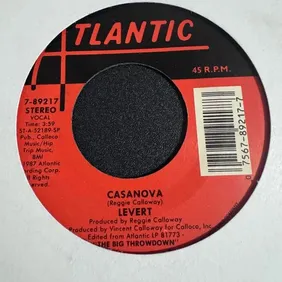 Casanova - Levert - 7" vinyl single - gen/vg