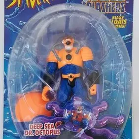 Spiderman: Web Splashers: Deep Sea Doctor Octopus, Unopened, Toy Biz, 1997