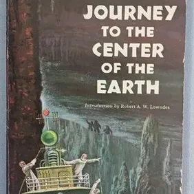 A Journey to the Center of the Earth, Jules Verne, USA pb 1965