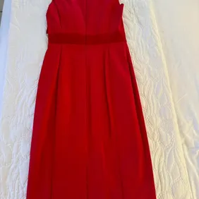 Radiant in Red: Your Essential Women's Dress