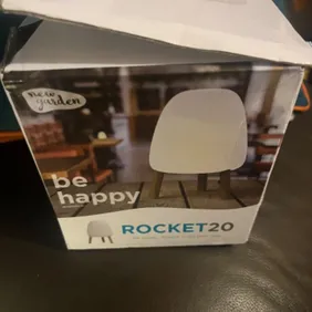NIB indoor and outdoor lamp. The Rocket 20 is a rechargeable lamp via a usb cable included. Can be u