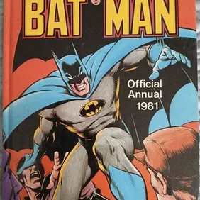 Batman Official Annual, Swamp Thing, Two Face, 1981